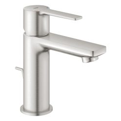   Grohe Lineare Egykaros mosdócsaptelep XS leeresztővel SuperSteel