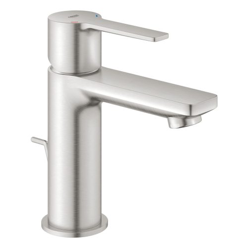 Grohe Lineare Egykaros mosdócsaptelep XS leeresztővel SuperSteel