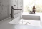 Grohe Lineare Egykaros mosdócsaptelep S leeresztővel Brushed Hard Graphite