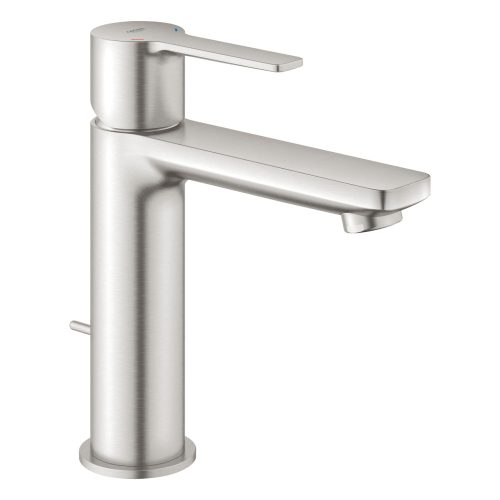 Grohe Lineare Egykaros mosdócsaptelep S leeresztővel SuperSteel