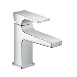   Hansgrohe Metropol egykaros mosdócsaptelep normál fogantyú 100 Push-Open lefolyóval chrome