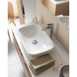   Duravit DuraStyle Pultra ültethető mosdókagyló szögletes 600mm