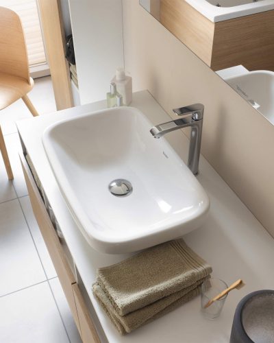 Duravit DuraStyle Pultra ültethető mosdókagyló szögletes 600mm