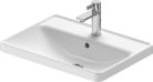 Duravit D-Neo Beépíthető mosdókagyló szögletes 600 mm