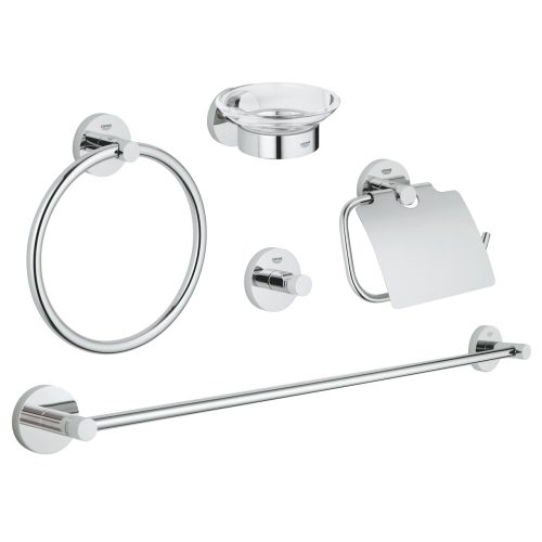 Grohe Essentials Mester fürdőszobai kiegészítőkészlet 5 az 1-ben króm