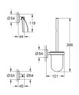 Grohe Essentials Városi fürdőszobai kiegészítők szett 3 az 1-ben króm