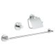 Grohe Essentials Vendég fürdőszobai kiegészítők szett 3 az 1-ben króm