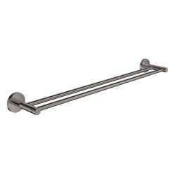   Grohe Essentials Fali dupla fürdőlepedő tartó 654 mm Hard Graphite