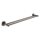 Grohe Essentials Fali dupla fürdőlepedő tartó 654 mm Brushed Hard Graphite