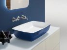 Villeroy & Boch Artis Pultra ültethető mosdókagyló Téglalap Deep Ocean 580 x 380 mm