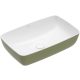 Villeroy & Boch Artis Pultra ültethető mosdókagyló Téglalap Sage Green 580 x 380 mm