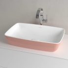 Villeroy & Boch Artis Pultra ültethető mosdókagyló Téglalap Powder 580 x 380 mm