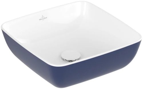 Villeroy & Boch Artis Pultra ültethető mosdókagyló Négyzet Deep Ocean 410 x 410 mm