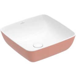   Villeroy & Boch Artis Pultra ültethető mosdókagyló Négyzet Powder 410 x 410 mm