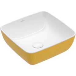   Villeroy & Boch Artis Pultra ültethető mosdókagyló Négyzet Indian Summer 410 x 410 mm