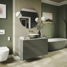 Villeroy & Boch Artis Pultra ültethető mosdókagyló Kerek Sage Green 430 mm