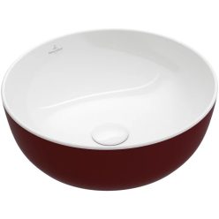   Villeroy & Boch Artis Pultra ültethető mosdókagyló Kerek Bordeaux 430 mm