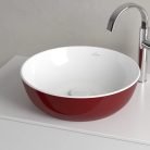 Villeroy & Boch Artis Pultra ültethető mosdókagyló Kerek Bordeaux 430 mm