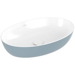   Villeroy & Boch Artis Pultra ültethető mosdókagyló Ovális Frozen 610 x 410 mm