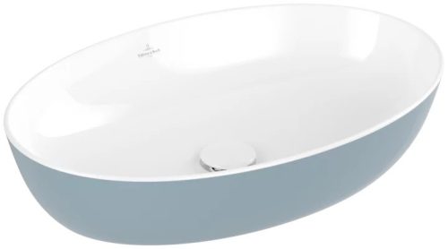 Villeroy & Boch Artis Pultra ültethető mosdókagyló Ovális Frozen 610 x 410 mm