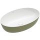 Villeroy & Boch Artis Pultra ültethető mosdókagyló Ovális Sage Green 610 x 410 mm