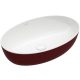 Villeroy & Boch Artis Pultra ültethető mosdókagyló Ovális Bordeaux 610 x 410 mm