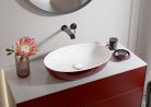 Villeroy & Boch Artis Pultra ültethető mosdókagyló Ovális Bordeaux 610 x 410 mm