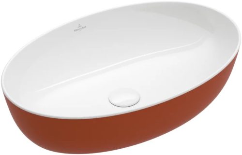 Villeroy & Boch Artis Pultra ültethető mosdókagyló Ovális Rust 610 x 410 mm