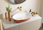 Villeroy & Boch Artis Pultra ültethető mosdókagyló Ovális Rust 610 x 410 mm