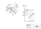 Villeroy & Boch Subway 3.0 sarokmosdó 320 mm