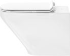 Duravit DuraStyle Öblítőperem nélküli Duravit Rimless® fali WC-szett