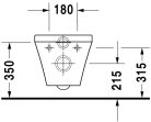 Duravit DuraStyle Peremes Fali WC-szett