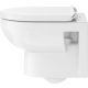 Duravit No.1 Perem nélküli Rimless fali WC-szett Kompakt