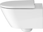 Duravit D-Neo Öblítőperem nélküli Duravit Rimless® fali WC-szett