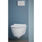 Duravit No.1 Durastyle Perem nélküli Rimless fali WC-szett