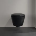 Villeroy & Boch Antao Perem nélküli fali wc 370 x 560 mm Pure Black CeramicPlus