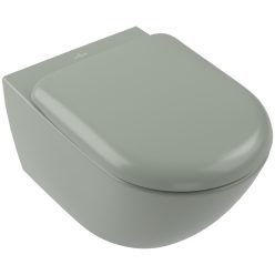   Villeroy & Boch Antao Perem nélküli fali wc 370 x 560 mm Morning Green CeramicPlus