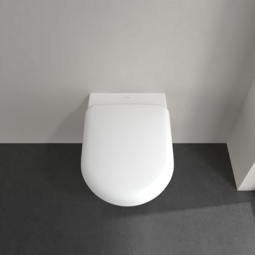 Villeroy & Boch Antao Perem nélküli fali wc 370 x 560 mm Stone White CeramicPlus