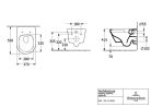 Villeroy & Boch Architectura Rimless mélyöblítésű fali wc DirectFlush CeramicPlus