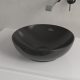 Villeroy & Boch Loop & Friends Pultra ültethető mosdókagyló kerek 380 mm Pure Black túlfolyó nélkül