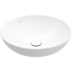   Villeroy & Boch Loop & Friends Pultra ültethető mosdókagyló kerek 420 mm túlfolyó nélkül