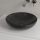 Villeroy & Boch Loop & Friends Pultra ültethető mosdókagyló kerek 420 mm Pure Black túlfolyó nélkül