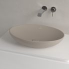 Villeroy & Boch Loop & Friends Pultra ültethető mosdókagyló ovális 560 mm Almond  túlfolyóval