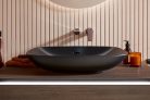 Villeroy & Boch Loop & Friends Pultra ültethető mosdókagyló szögletes 620 mm Pure Black túlfolyóval