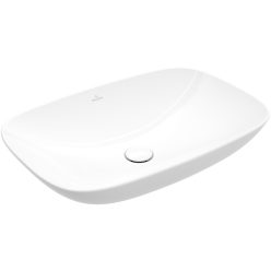   Villeroy & Boch Loop & Friends Pultra ültethető mosdókagyló szögletes 620 mm túlfolyó nélkül