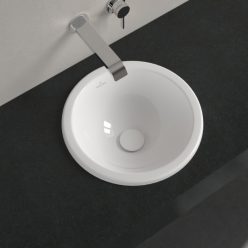   Villeroy & Boch Loop & Friends Beépíthető mosdókagyló kerek 390 mm túlfolyó nélkül