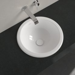   Villeroy & Boch Loop & Friends Beépíthető mosdókagyló kerek 450 mm túlfolyó nélkül