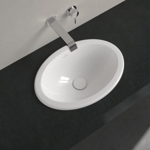 Villeroy & Boch Loop & Friends Beépíthető mosdókagyló ovális 505 mm túlfolyóval