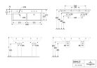 Villeroy & Boch Subway 3.0 Bútoros dupla mosdókagyló 1300 mm