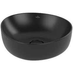   Villeroy & Boch Antao Pultra ültethető mosdókagyló 400 x 395 mm Pure Black CeramicPlus